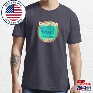 Vacation Mode Retro Essential T-Shirt Unisex